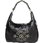 Leather hobo bag, Steve Madden.