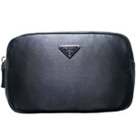 Nylon cosmetics case, Prada.
