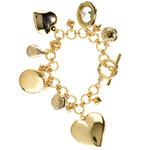 Gold-plated bracelet, Oscar and Nancy at Pure Accessories.