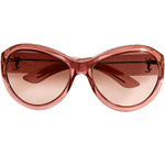 Plastic sunglasses, Yves Saint Laurent.