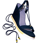 Lace-up wedges, XOXO Footwear.