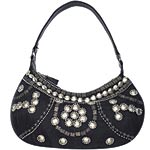 Embellished nylon bag, Express Design Studio.
