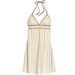 Linen halter dress, Forever 21.