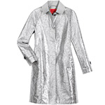 Metallic nylon trenchcoat, Isaac Mizrahi for Target.