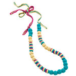 Cotton crochet bobble necklace
, Gap