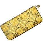 Brocade-and-rhinestone bag, Stacey Lapidus.