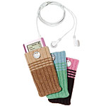 Cashmere iPod covers, Margaret O'Leary.