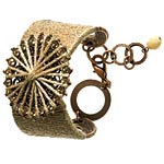 14kt-gold-plated bracelet, Seasonal Whispers.