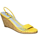 Wedge sandals, Faryl Robin.