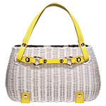 Straw bag, Kate Spade.