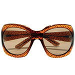 Plastic acetate sunglasses, Bottega Veneta.