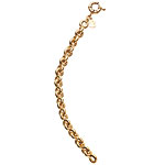 18kt-gold-plated bracelet, Agatha Paris.