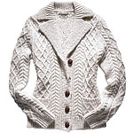 Wool cardigan, Banana Republic.