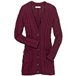 Cotton-cashmere cardigan, Michael Michael Kors.