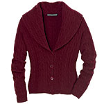 Cashmere cardigan, Ralph Lauren Black Label.