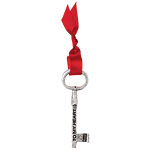Silver-plated key, Dogeared.