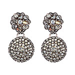 Swarovski crystals earrings, Erickson Beamon.