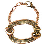Brass bracelet, Lulu Frost.
