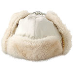 Rabbit fur hat, Max Mara.