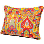 Eye-popping velvet pillows, Etro Home.