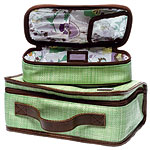 Cosmetic bag, Stephanie Johnson.