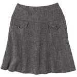 Wool-polyester skirt, H&M.