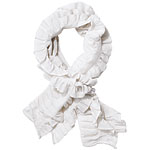 Cashmere-and-spandex scarf, J. Jill.