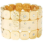 14kt gold -plated bracelet, JLO by Jennifer Lopez.