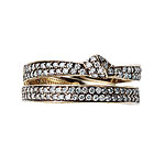 18kt white and yellow gold Knot with diamonds (.6 tcw), H. Stern.