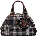 Wool-blend bag, Juicy Couture.