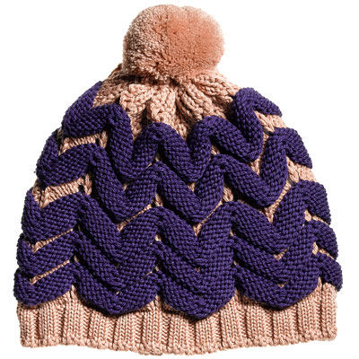 Wool knit cap, Missoni .