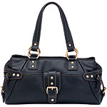 PVC satchel, Nine West.