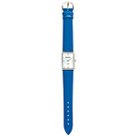 Silver-tone watch with mother-of-pearl dial, Pedre.