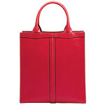 Leather tote, Valextra.