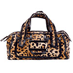 Suede and leather handbag, Pierre Hardy.