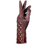 Quilted leather gloves, Isaac Mizrahi for Target.