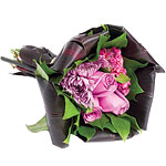 Pink and lilac bouquet; For each Pink and Lilac Bouquet by Jane Packer sold, 10 percent goes to the National Breast Cancer Foundation, Jane Packer.