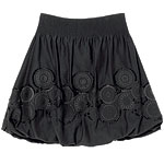 Embellished cotton polyester skirt, A+Eve by Adam+Eve.