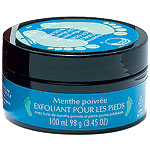 Pumice scrub, the Body Shop.