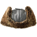 Rabbit-fur trapper, Max Mara.