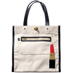 Canvas and vinyl bag, Paul Frank.