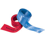Customizable satin ribbon in six colors, Room Service Home.