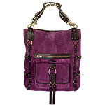 Leather bag with brass hardware, Cole Haan.