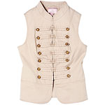 Cotton vest, Romeo & Juliet Couture.