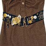 Canvas belt, Juicy Couture.