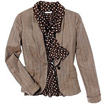 Wool jacket, Adam + Eve.