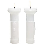Flashlight candles, Qubus Design Studio.