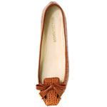Croc-embossed leather flats	Emporio Arman	September 2006, Giorgio Armani.