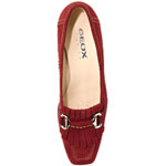 Suede flats, Geox.