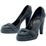 Suede pumps, Pierre Hardy.